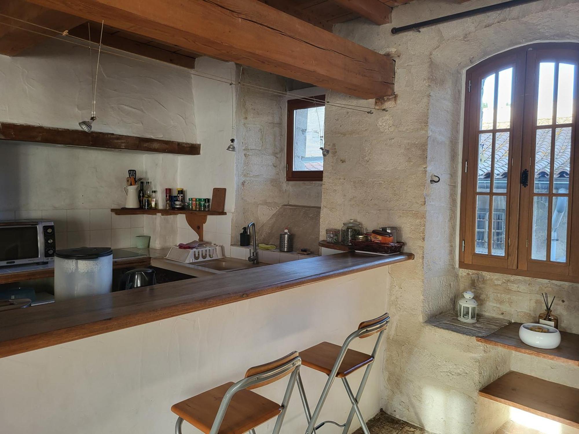 Maison Atypique Coeur De Village Historique Villeneuve-lès-Avignon Extérieur photo