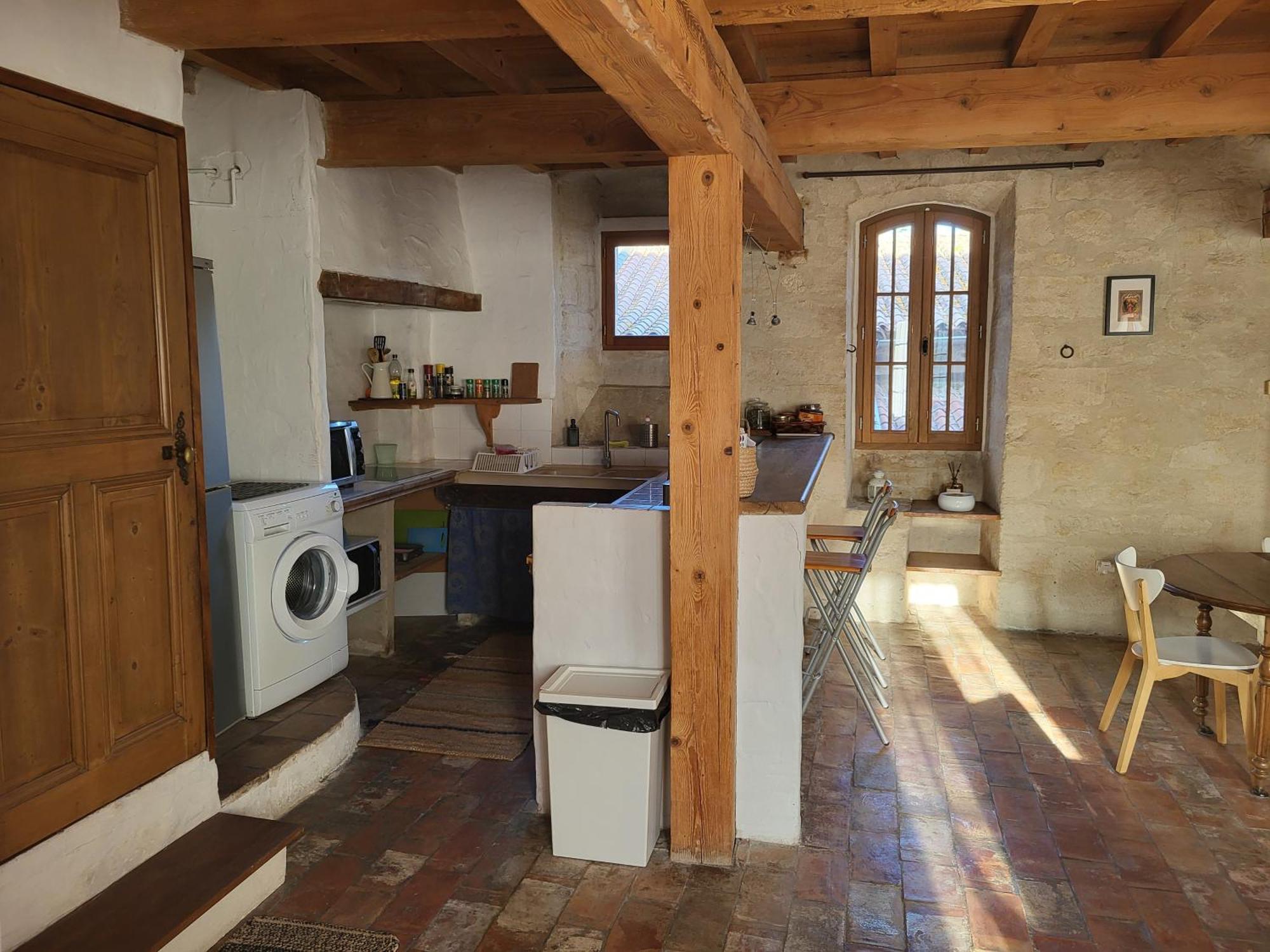 Maison Atypique Coeur De Village Historique Villeneuve-lès-Avignon Extérieur photo